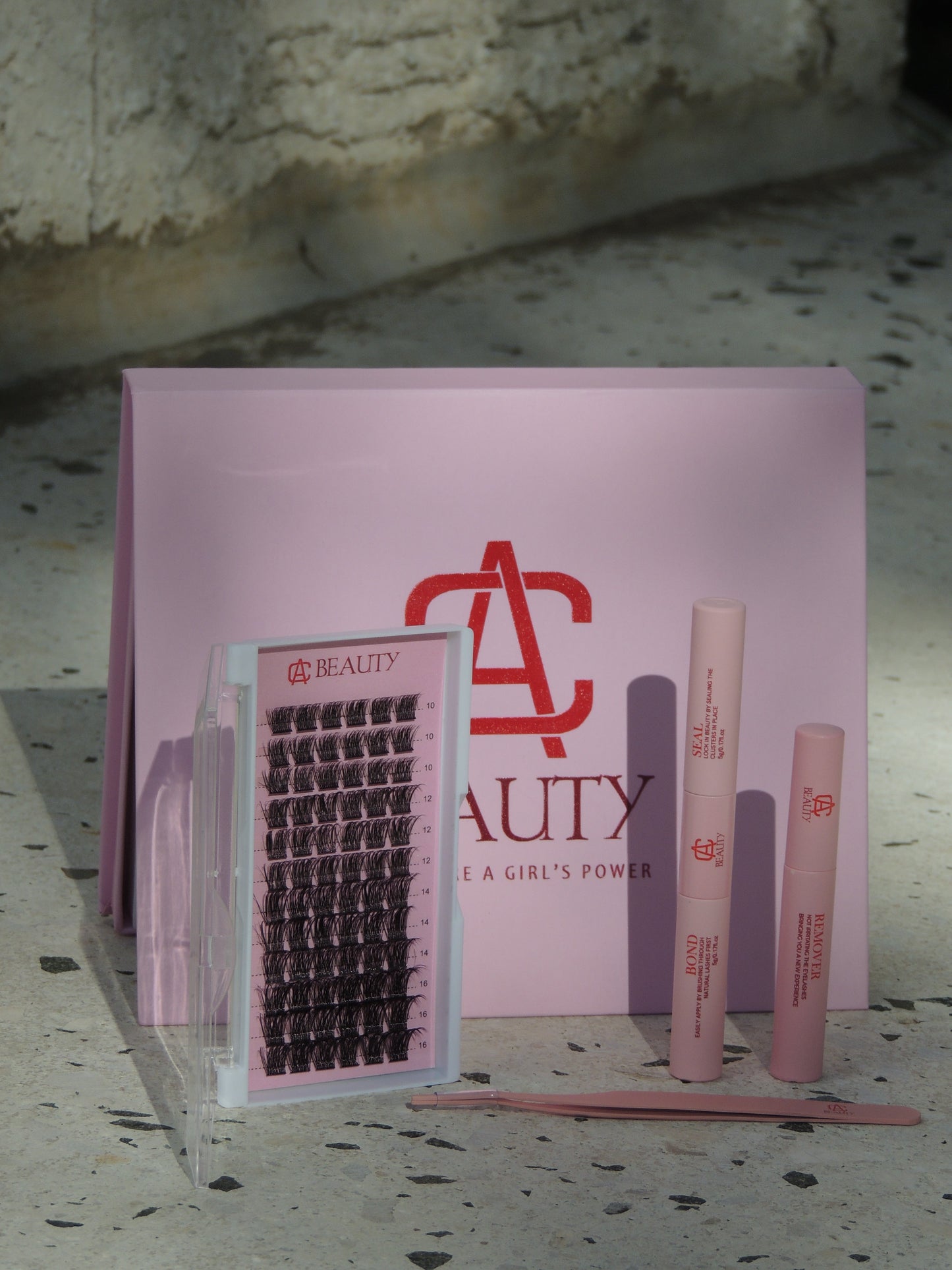 Seti DIY Lashes - Mini Roze