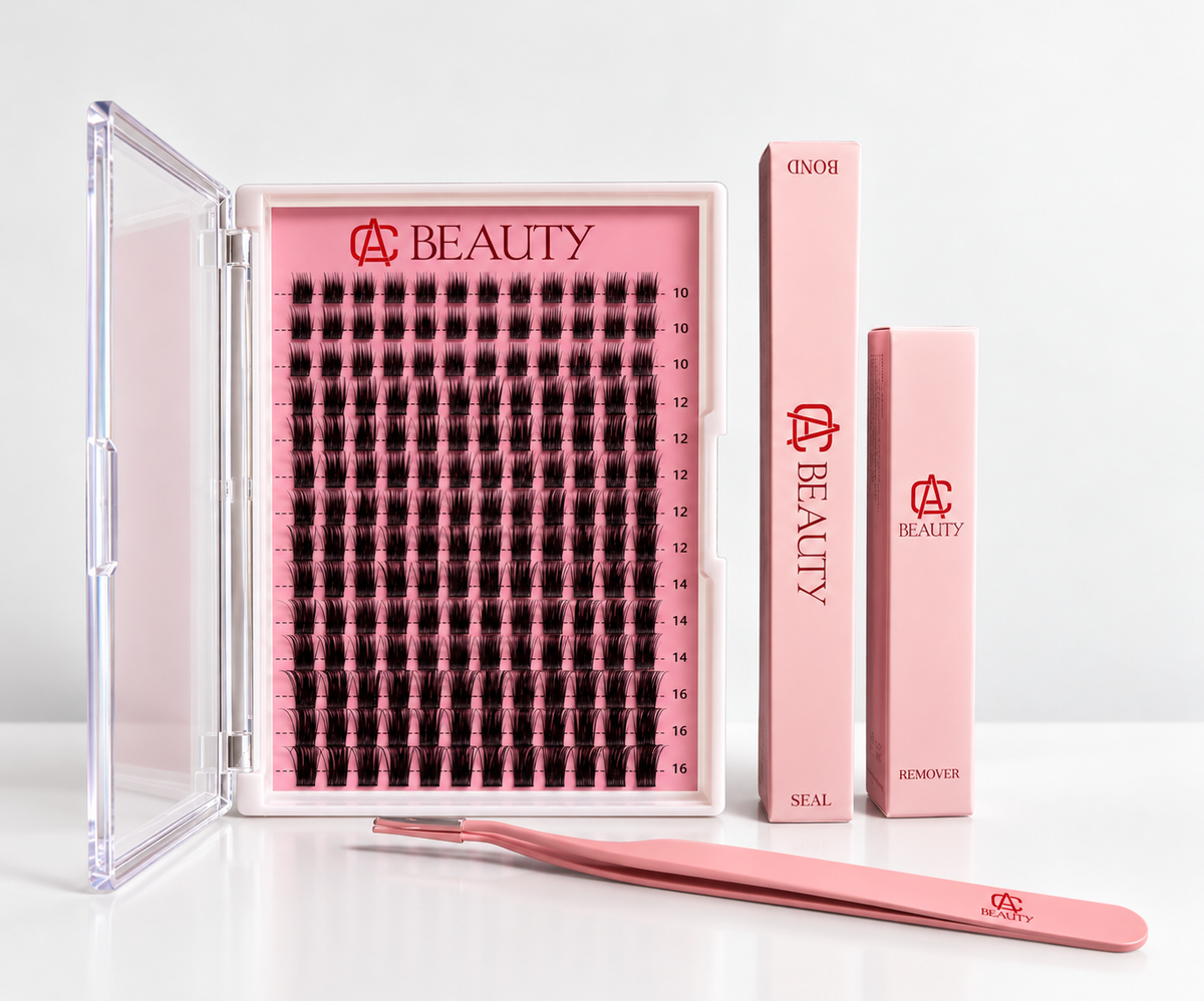 Seti DIY Lashes - Roze